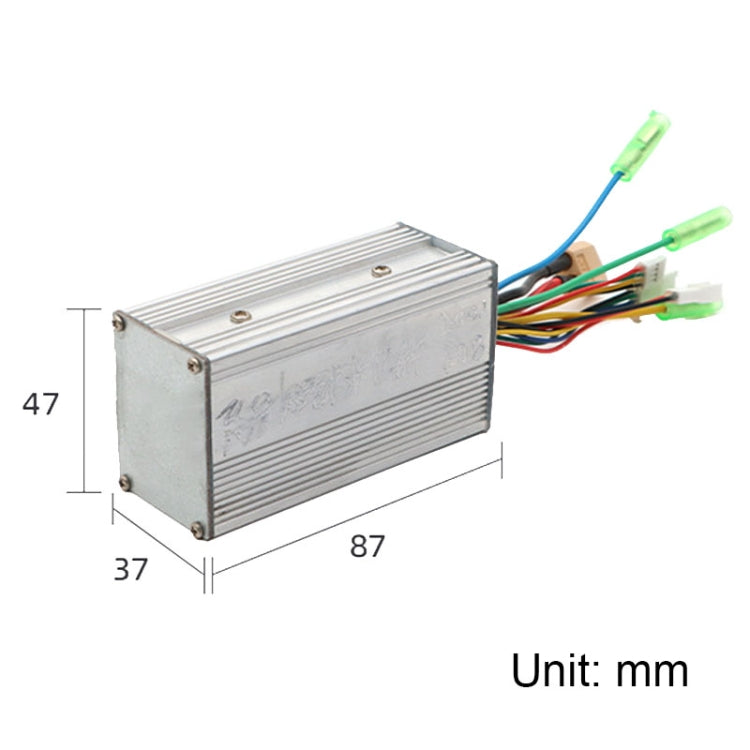 Carte de circuit imprimé de contrôleur de véhicule électrique sans balais à onde sinusoïdale 24V/36V/48V 350W