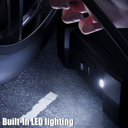 SUITU ST-818 DC 12V Pompe à air filaire pour voiture avec éclairage LED, modèle à aiguille, modèle à affichage numérique, modèle à aiguille + boîte à outils, modèle à affichage numérique + boîte à outils