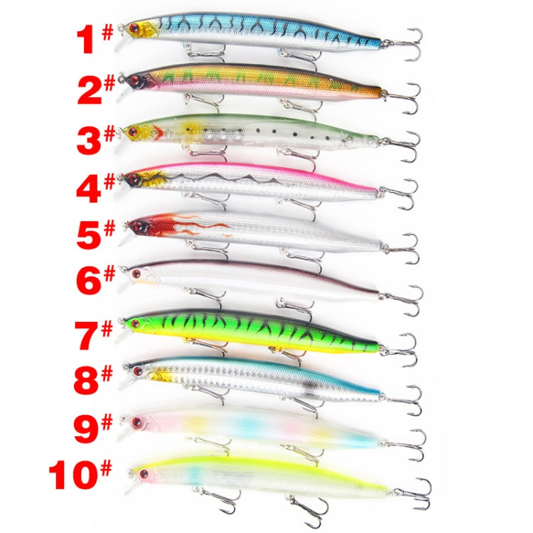 XY-256 19,1g/13,5cm Leurre Minnow Coulant Longue Distance