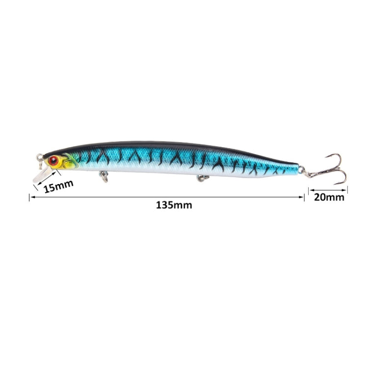 XY-256 19,1g/13,5cm Leurre Minnow Coulant Longue Distance
