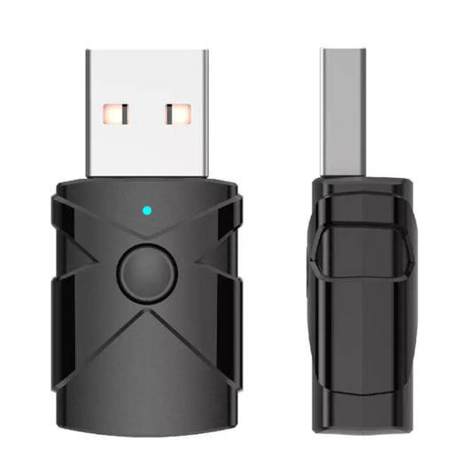 M137 Transmetteur Récepteur Bluetooth 5.2 USB 5 en 1 pour Voiture, M137