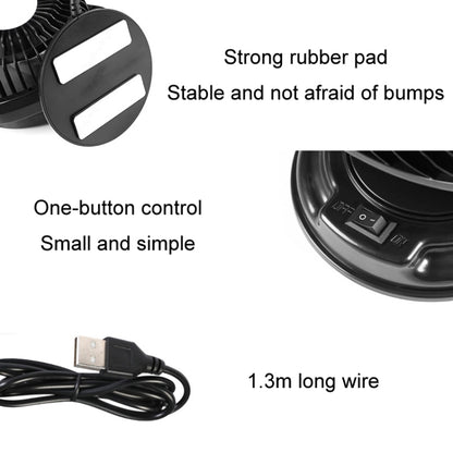 F611 Rotatable Multi-angle Air Supply Car Silent Fan
