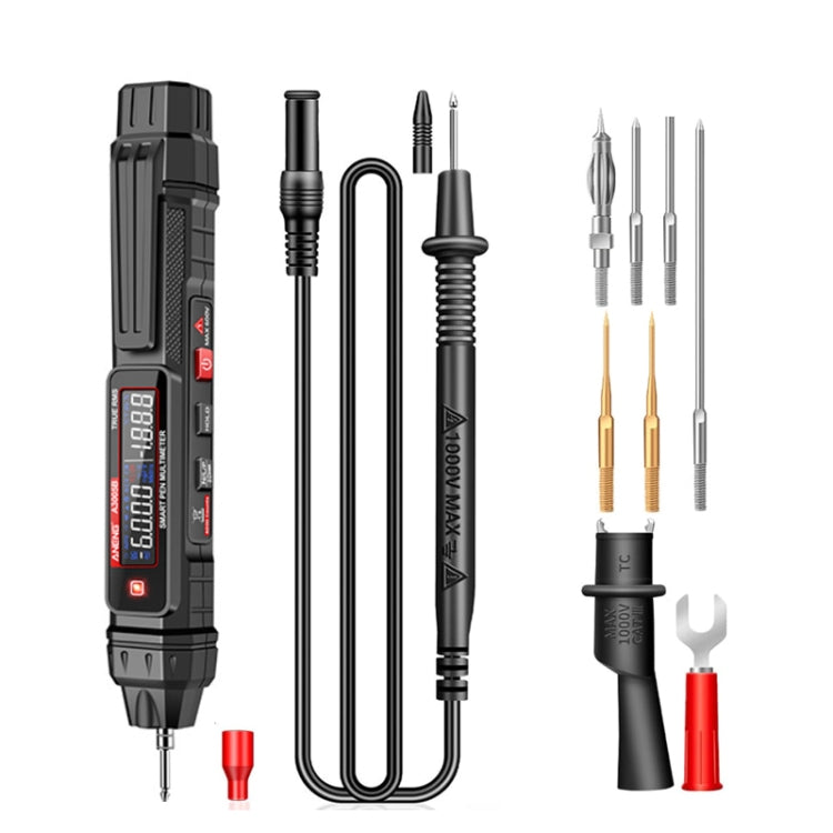 Electrician Induction Test Pen Fully Intelligent Anti-burning High-precision Digital Universal Meter