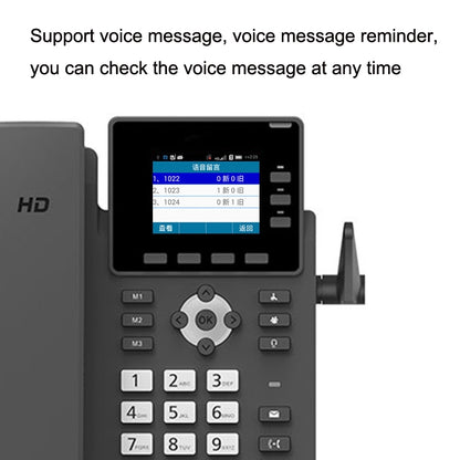 S01 Téléphone réseau VOIP intelligent 4G Full Netcom Conférence audio SIPBureau sans fil fixe, S01