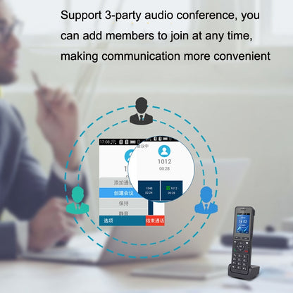 S07 Mobile Handheld WIFI Wireless Phone IP VOIP SIP Phone Support 4G Charging Base Network Phone, S07