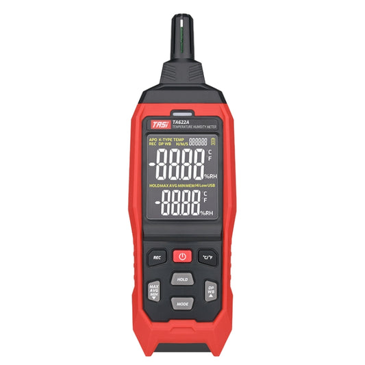 Temperature Humidity Meter Digital Dew Point Thermometer, TASI TA622A, TASI TA622B USB Computer Connection
