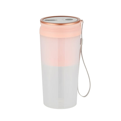 LGZ-1 500ml 50W 4 Blades Electric Portable Juicer Rechargeable Juice Extractor, LGZ-1 (White), LGZ-1 (Green), LGZ-1 (Pink)