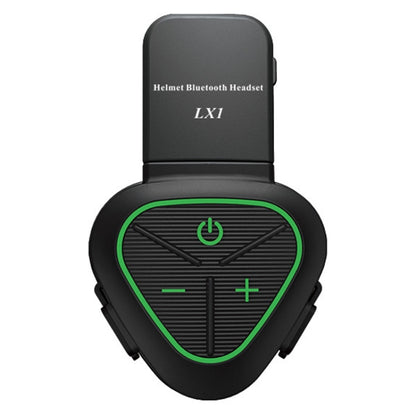 LX1 Motorcycle Half Helmet Waterproof Wireless 5.3 Bluetooth Headset, English