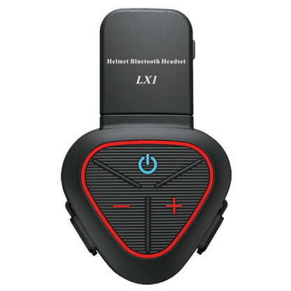 LX1 Motorcycle Half Helmet Waterproof Wireless 5.3 Bluetooth Headset, English