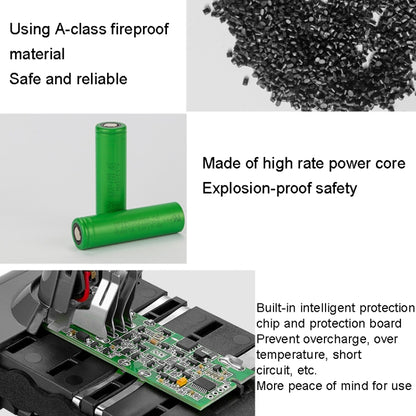 For Dyson V6 Series Handheld Vacuum Cleaner Battery Sweeper Spare Battery, V6 2.2Ah