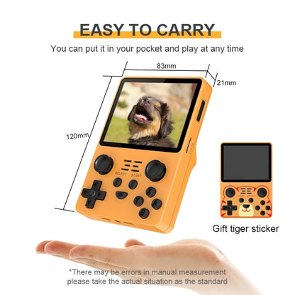 POWKIDDY RGB20S Console de jeu portable rétro à écran IPS de 3,5 pouces open source, 16 Go + 64 Go, 16 Go + 256 Go