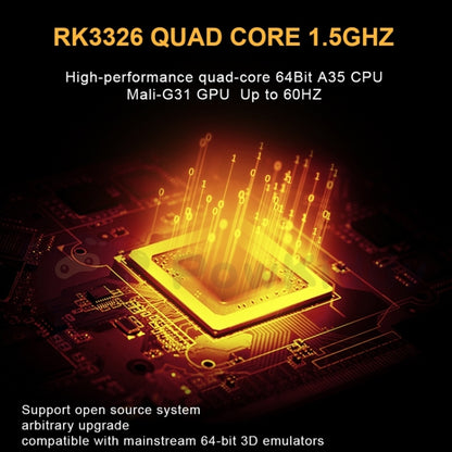 POWKIDDY RGB20S Console de jeu portable rétro à écran IPS de 3,5 pouces open source, 16 Go + 64 Go, 16 Go + 256 Go