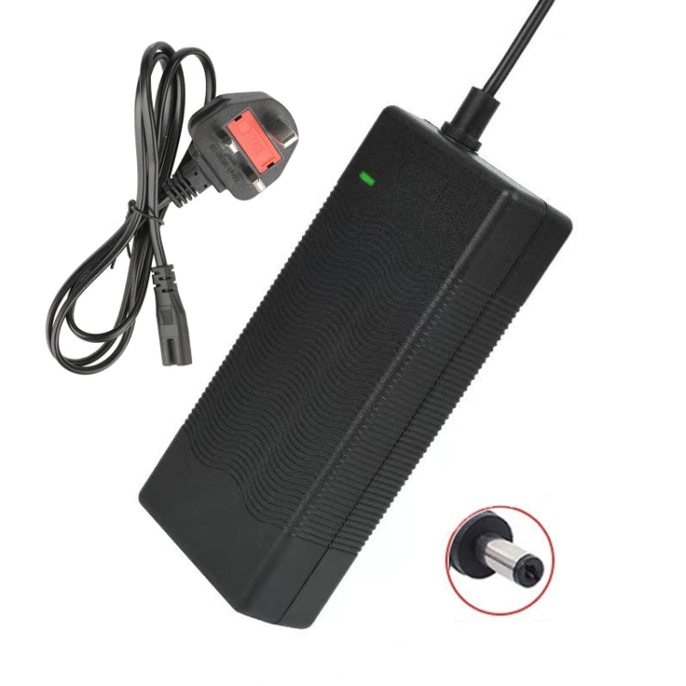 Chargeur intelligent pour trottinette électrique 42 V 2 A, tête CC 5525, chargeur de batterie au lithium 36 V, tête CC US, tête CC EU, tête CC UK, tête CC AU