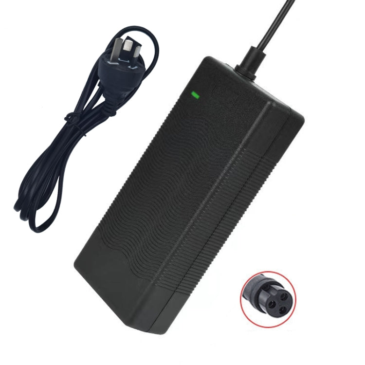 Chargeur intelligent pour trottinette électrique 42 V 2 A, connecteur aviation 3 broches GX16, chargeur de batterie au lithium 36 V, connecteur aviation US, connecteur aviation EU, connecteur aviation UK, connecteur aviation AU