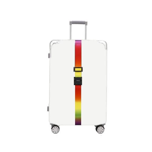 Luggage Fixed Anti-Mis-Opening Packing Strap, Honeycomb, Magic Color, Red Star, Travel Around, Smile, Rainbow, Blue Shiba Inu, Yellow Shiba Inu