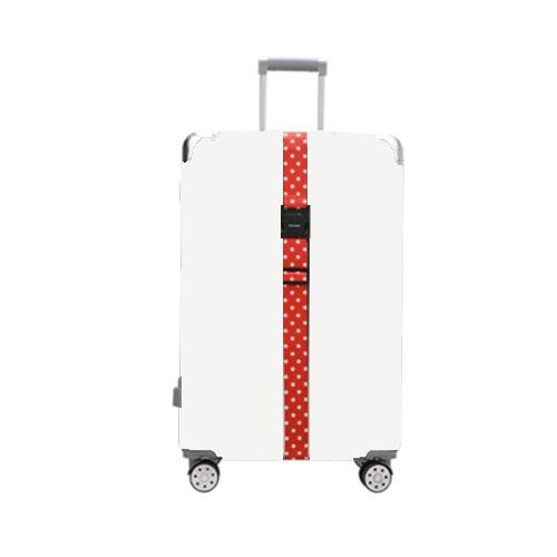 Luggage Fixed Anti-Mis-Opening Packing Strap, Honeycomb, Magic Color, Red Star, Travel Around, Smile, Rainbow, Blue Shiba Inu, Yellow Shiba Inu