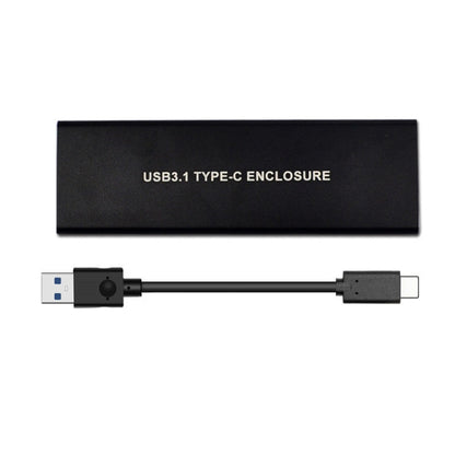 USB3.2 To M.2 NVME Hard Disk Box NGFF PCIE Protocol To TYPE-C, White, Black, Black with C-C Cable, Silver White with C-C Cable