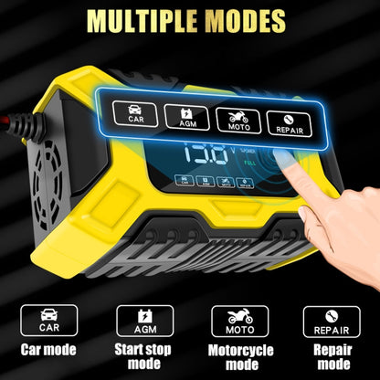 E-FAST 12V Motorcycle Car Battery Charger, EU Plug, US Plug, AU Plug, UK Plug, JPN Plug