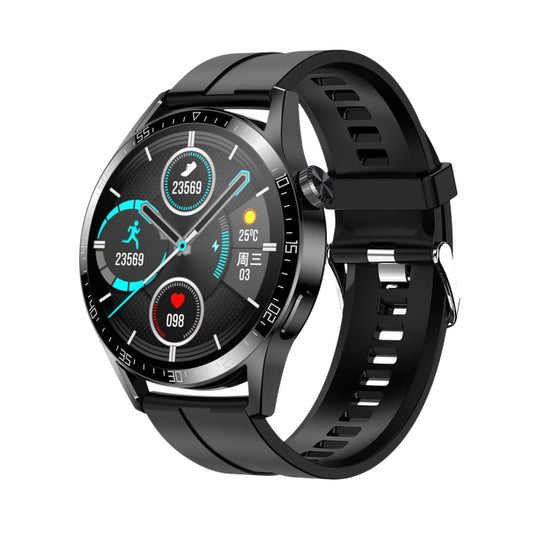 Sports Health Monitoring Waterproof Smart Call Watch With NFC Function, Black-Black Silicone, Black-Black Leather, Black-Black Steel, Silver-Red Silicone, Silver-Brown Leather, Silver-Silver Steel, Black-Black Leather+Black Silicone                    ...