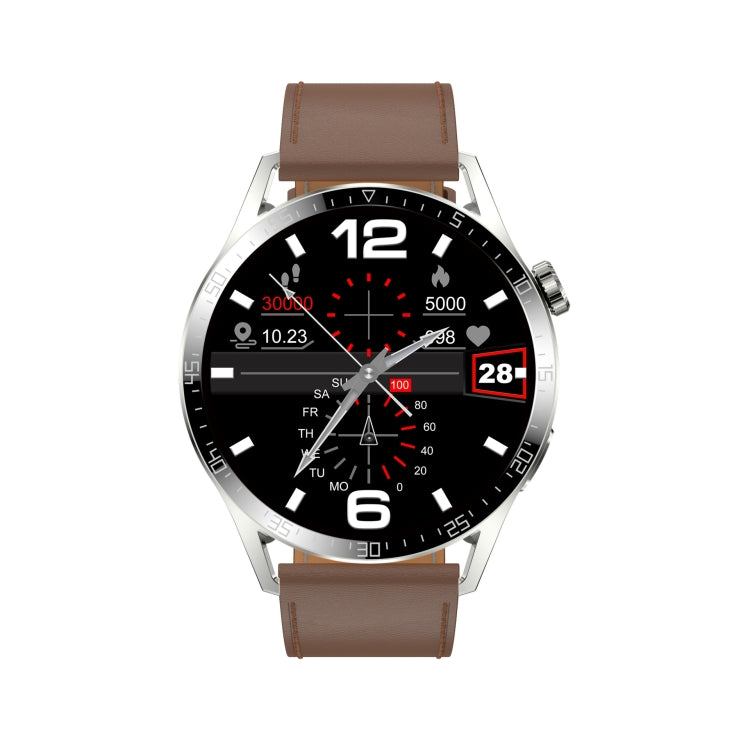 Sports Health Monitoring Waterproof Smart Call Watch With NFC Function, Black-Black Silicone, Black-Black Leather, Black-Black Steel, Silver-Red Silicone, Silver-Brown Leather, Silver-Silver Steel, Black-Black Leather+Black Silicone                    ...
