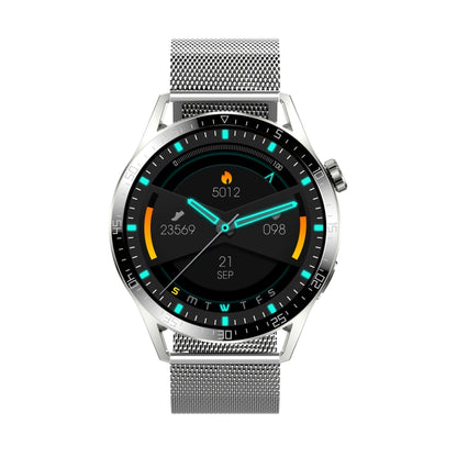 Sports Health Monitoring Waterproof Smart Call Watch With NFC Function, Black-Black Silicone, Black-Black Leather, Black-Black Steel, Silver-Red Silicone, Silver-Brown Leather, Silver-Silver Steel, Black-Black Leather+Black Silicone                    ...