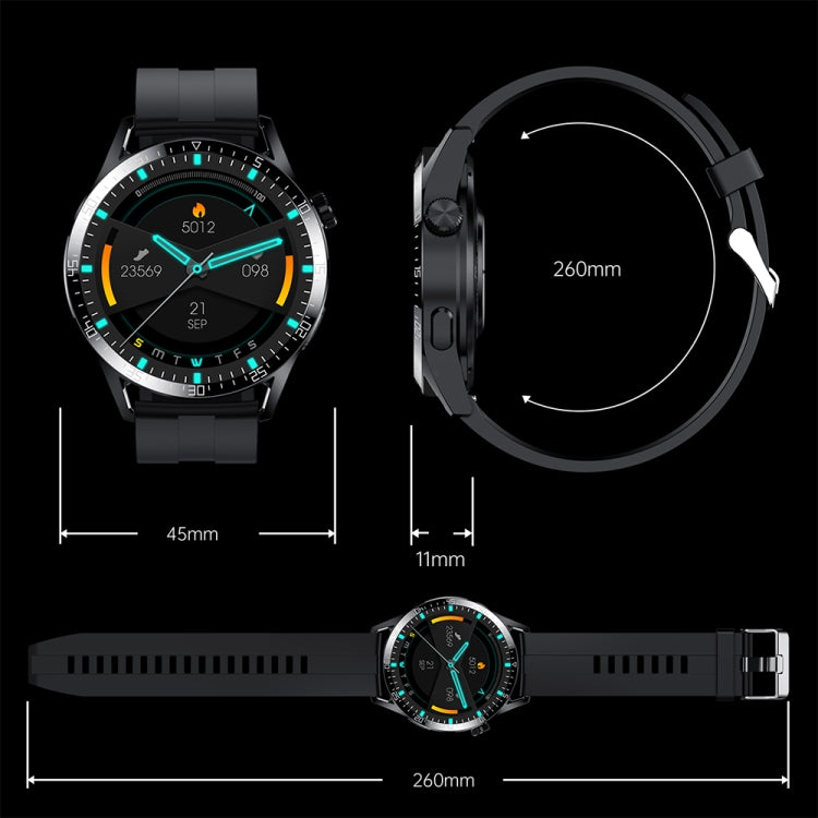 Sports Health Monitoring Waterproof Smart Call Watch With NFC Function, Black-Black Silicone, Black-Black Leather, Black-Black Steel, Silver-Red Silicone, Silver-Brown Leather, Silver-Silver Steel, Black-Black Leather+Black Silicone                    ...