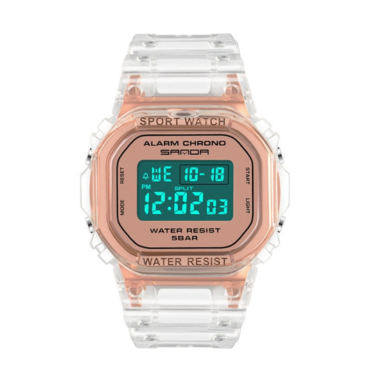 Montre SANDA 2009 multifonctionnelle, étanche et avec calendrier, idéale pour le sport.