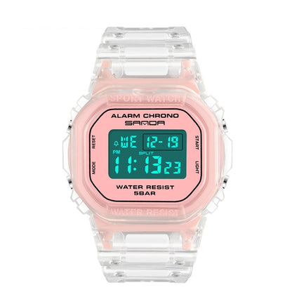 Montre multifonctionnelle SANDA 2009 pour sports, étanche et calendrier