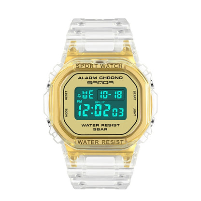 Montre multifonctionnelle SANDA 2009 pour sports, étanche et calendrier
