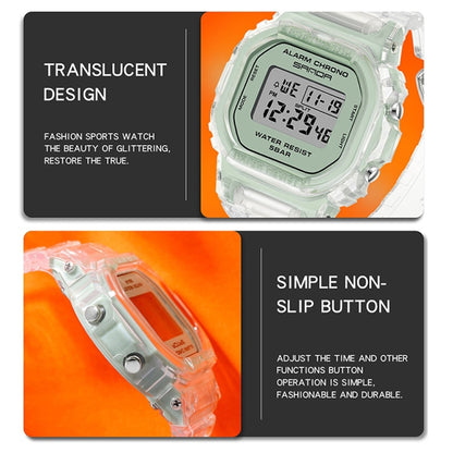 Montre multifonctionnelle SANDA 2009 pour sports, étanche et calendrier