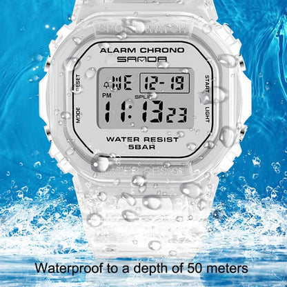 Montre multifonctionnelle SANDA 2009 pour sports, étanche et calendrier