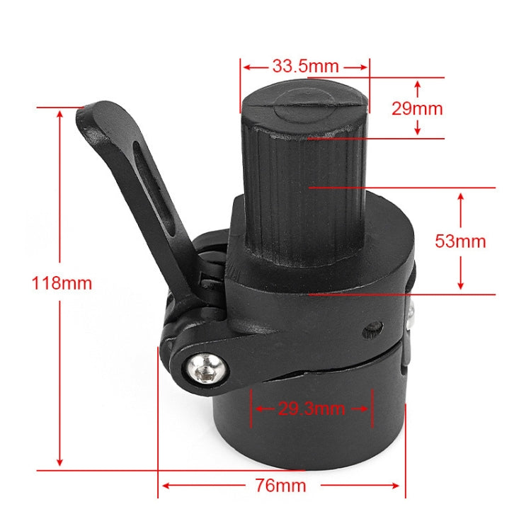Pour accessoires de trottinette électrique Xiaomi M365 / Pro - Ensemble de dossier