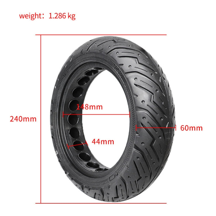 For Ninebot Max G30 Scooter 10 x 2.5 inch Solid Honeycomb Explosion-proof Tire, For Ninebot Max G30 Scooter 10 x 2.5 inch
