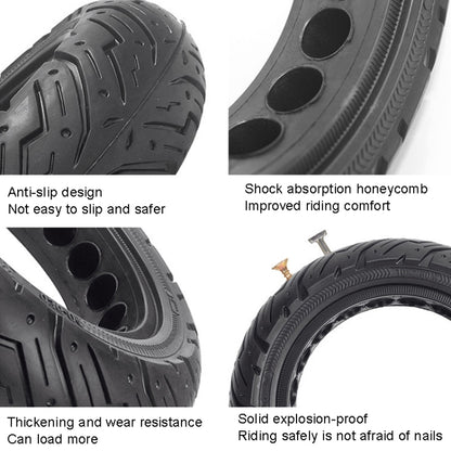 For Ninebot Max G30 Scooter 10 x 2.5 inch Solid Honeycomb Explosion-proof Tire, For Ninebot Max G30 Scooter 10 x 2.5 inch