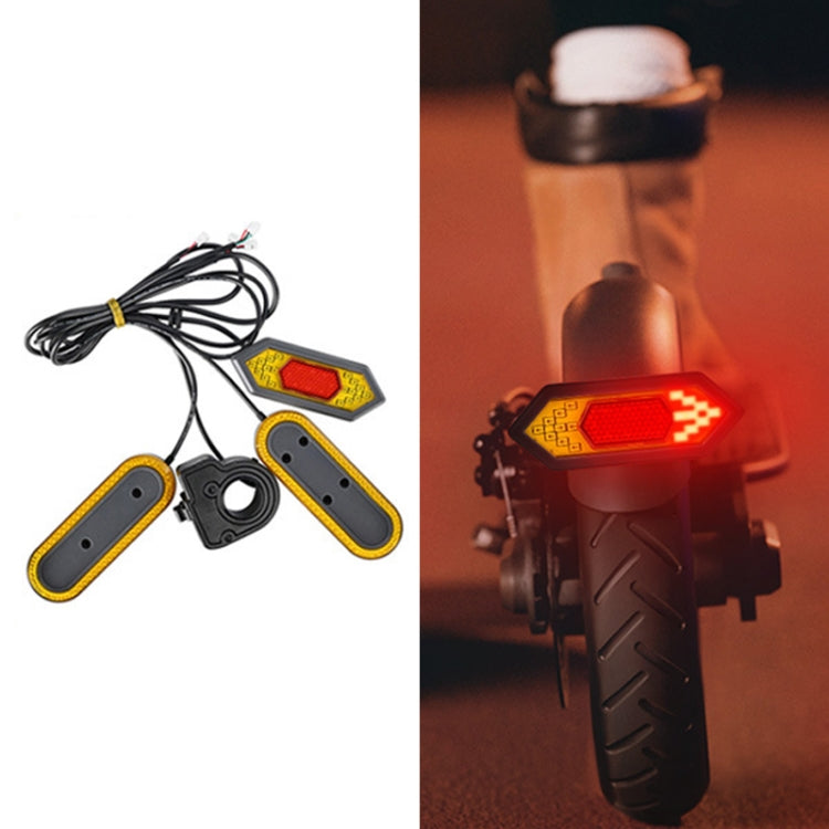 Pour trottinette électrique Xiaomi M365 / Pro / Pro 2 Feu arrière de virage à LED