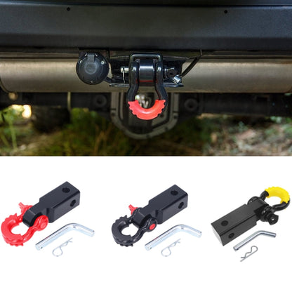 Solid Trailer Arm Off-Road Vehicle Rear Bumper Modified Traction Connector, Red, Black Red, Black Yellow