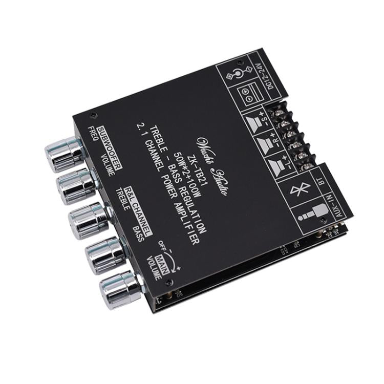 ZK-TB21 TPA3116D2 High & Low Pitch Adjustment 2.1 Channel Bluetooth Full Digital Power Amplifier Module