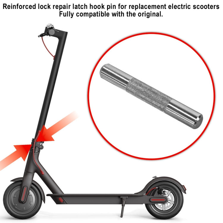 Pour trottinette électrique Xiaomi M365 / Pro, crochet de pliage et goujon, 2 pièces