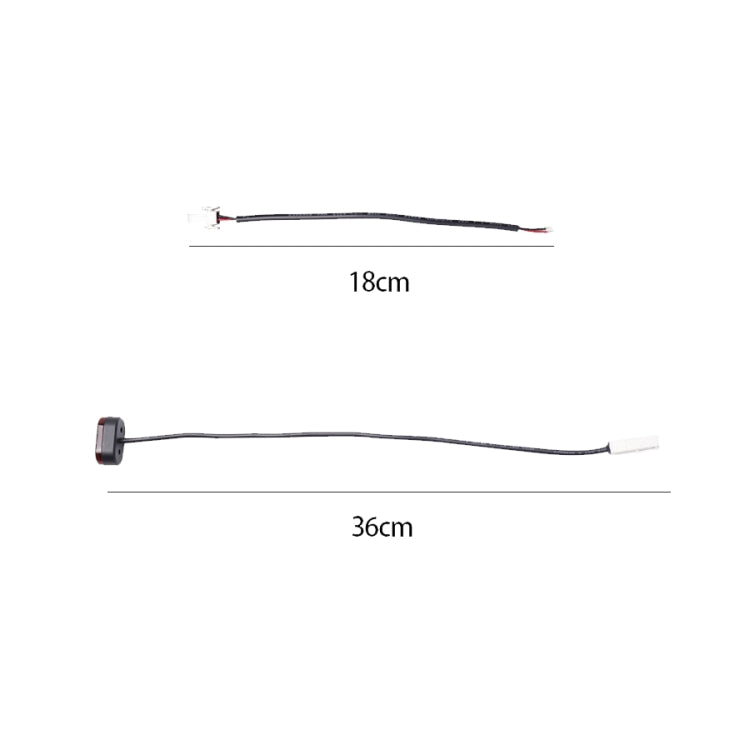 Pour Xiaomi M365 / PRO Feu arrière + Boucle + Câble de connexion de batterie, Feu arrière + Boucle + Câble de connexion de batterie