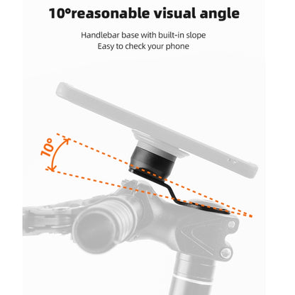 Bike Anti-vibration Silicone Cycling Fixed Mobile Phone Bracket, Strap Style, Handlebar Style