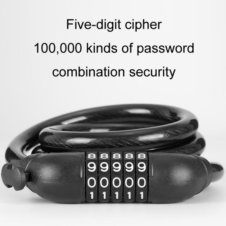Mountain Bike Riding Anti-theft Key Combination Lock, Basic, Upgrade Positioning