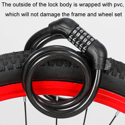 Mountain Bike Riding Anti-theft Key Combination Lock, Basic, Upgrade Positioning