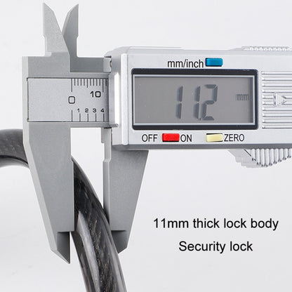 Mountain Bike Riding Anti-theft Key Combination Lock, Basic, Upgrade Positioning