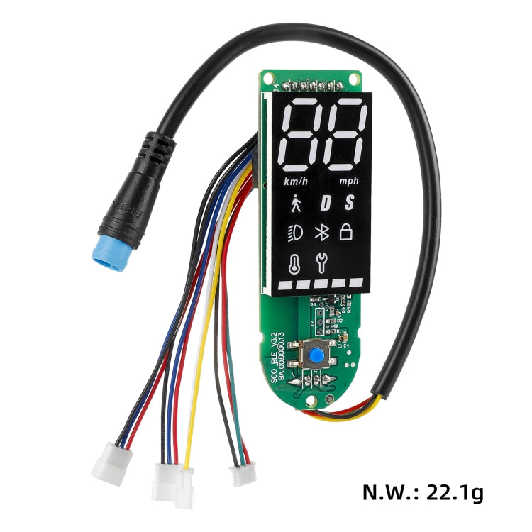 Pour trottinette électrique Xiaomi Pro/Pro 2/1S, ensemble de carte Bluetooth à double frein à quatre fils, carte seule, avec panneau de commutation