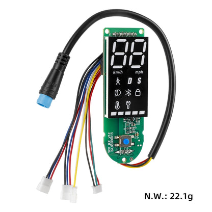 Pour trottinette électrique Xiaomi Pro/Pro 2/1S, ensemble de carte Bluetooth à double frein à quatre fils, carte seule, avec panneau de commutation