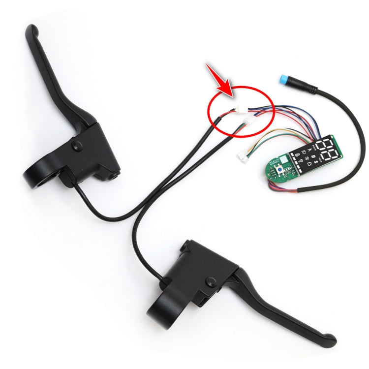 Pour trottinette électrique Xiaomi Pro/Pro 2/1S, ensemble de carte Bluetooth à double frein à quatre fils, carte seule, avec panneau de commutation