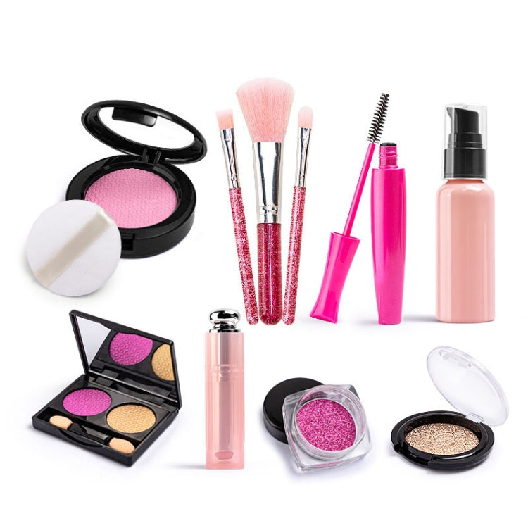 Ensemble de cosmétiques non toxiques 11 pièces/set pour filles, boîte de maquillage de simulation, belle trousse de maquillage 1164, sac à pois 1162, sac coquillage 1165, sac graffiti 1163, sac OPP 1162A, sac OPP 1163A, sac OPP 1164A, sac OPP 1165A
