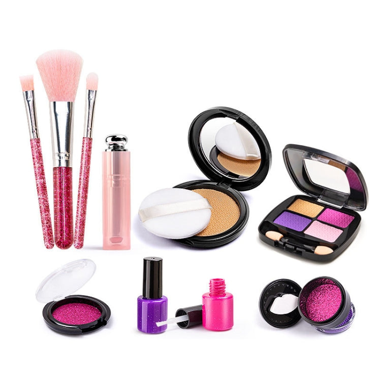Ensemble de cosmétiques non toxiques 11 pièces/set pour filles, boîte de maquillage de simulation, belle trousse de maquillage 1164, sac à pois 1162, sac coquillage 1165, sac graffiti 1163, sac OPP 1162A, sac OPP 1163A, sac OPP 1164A, sac OPP 1165A