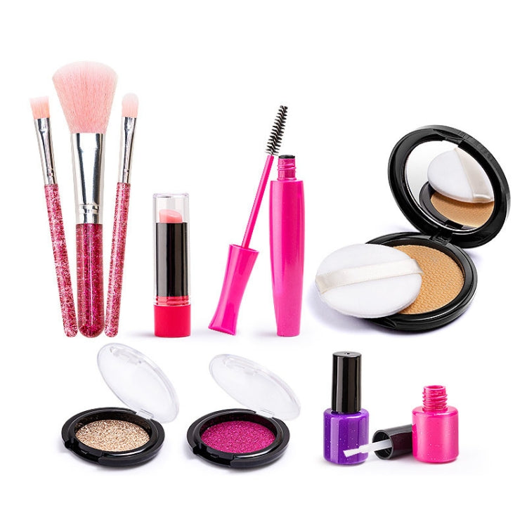 Ensemble de cosmétiques non toxiques 11 pièces/set pour filles, boîte de maquillage de simulation, belle trousse de maquillage 1164, sac à pois 1162, sac coquillage 1165, sac graffiti 1163, sac OPP 1162A, sac OPP 1163A, sac OPP 1164A, sac OPP 1165A