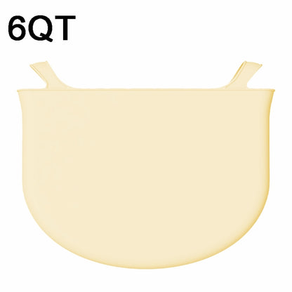 6QT Silicone Slow Cooke Liners Reusable Leakproof Crock Pot Liners, Gray, Black, Pink, Yellow